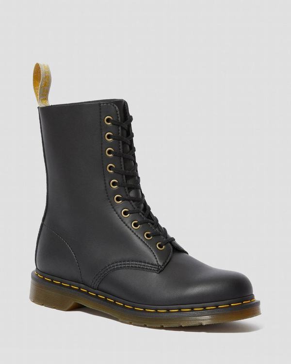 Dr Martens Dámské Kotníkové Boty Vegan 1490 Černé, CZ-076958